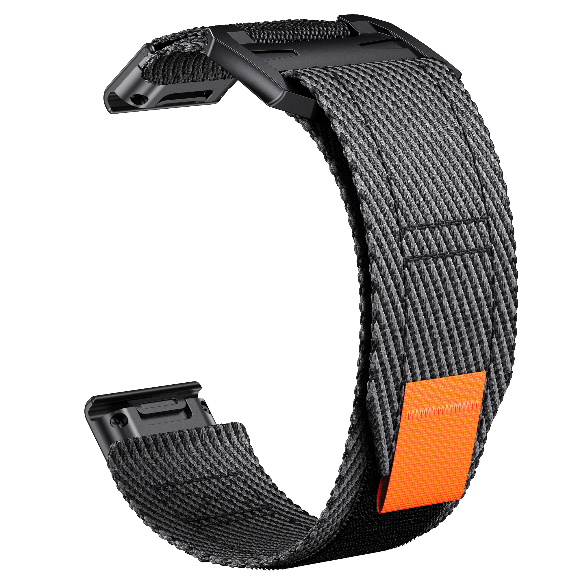 Fenix 6X 7X 5X 프로/EPIX/Instinct/Tactix용 스포츠 손목 스트랩, Garmin Watch 26mm 밴드 나일론 퀵핏 호환