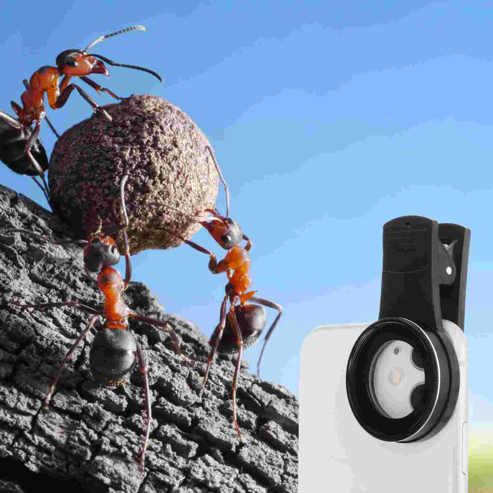 Obiettivo Telefono Macro Fotocamera 15X Clip Universale Cellulari Cellulari Cellulari 4K Telefonos Smart Fone Le Cellulare Eye