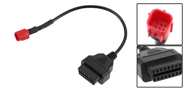 Goliton OBD2 Diagnostic Cable OBDII Adapter 20 Pin to 16 Pin Compatible with Tes
