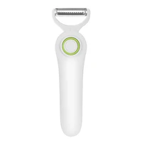 Electric Peeler with 3 Cutter Heads Mini Electric Peeler USB Rechargeable Stainless Steel Safety Lightweight Home Kitchen Tool 1