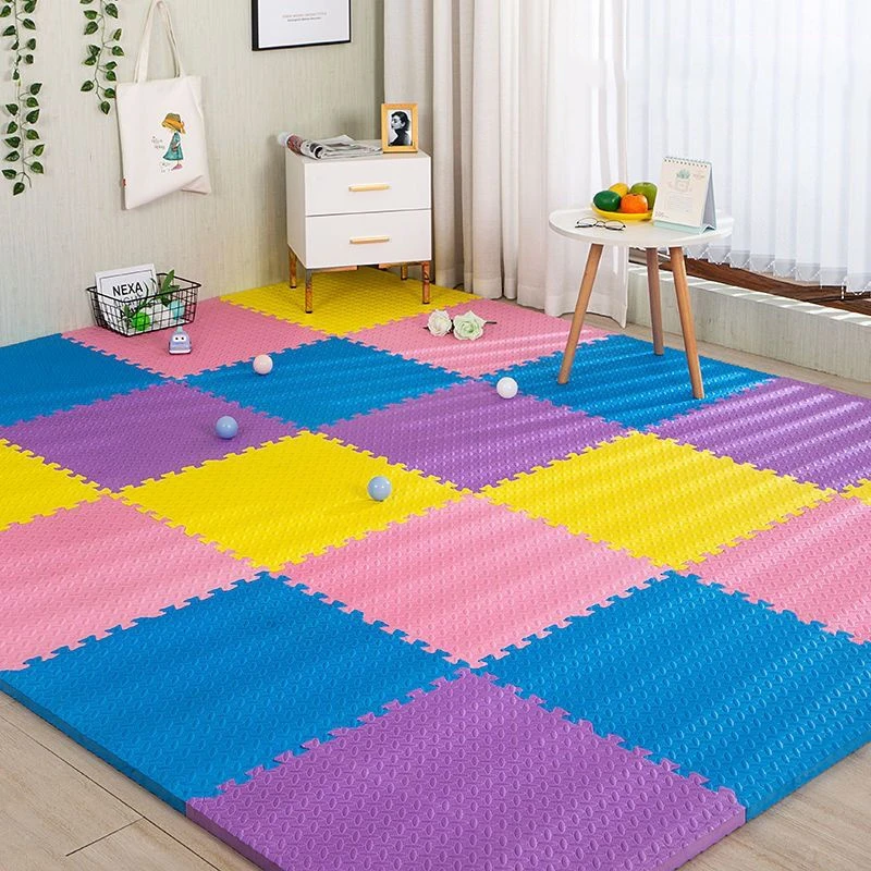 Baby Foam Crawling Mat Children Eva Educational Toys Kids Soft Floor Game Mat Chain Fitness
