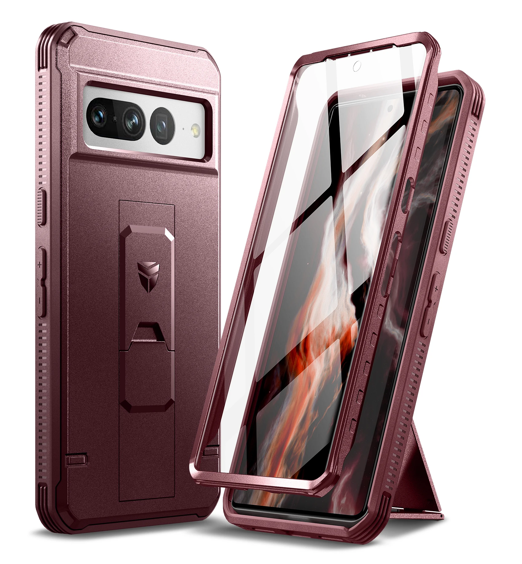 Per Google Pixel 8 Pro protezione in silicone trasparente