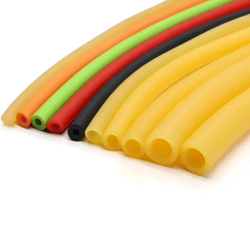 Nature Latex Rubber Hoses 1.6 2 3 4 5 6 7 9 10 12 14 17mm High Resilient Elastic Soft Surgical Medical Tube Slingshot Catapult rubber tubing,rubber tube,rubber hose