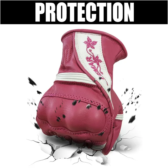 여성용 레트로 가죽 장갑