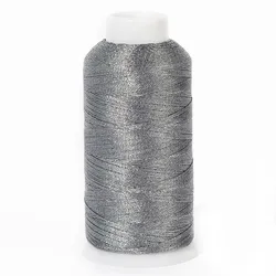 Luxurious Gold & Silver Embroidery Thread for Handmade Braided Bracelets (Silver Black)