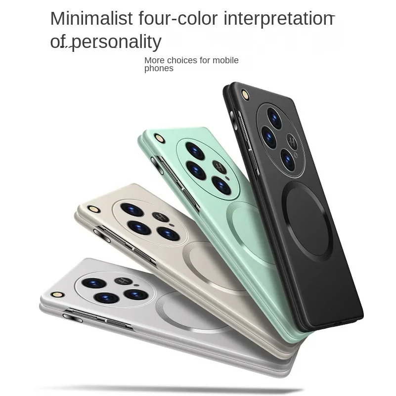 Ultra-Thin Magnetic Wireless Charger Phone Case with Camera Protection