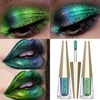 Chrome Shifting Pigments Chameleon Liquid Lipstick or Eyeshadow Shiny Long Lasting Multichrome High Quality Lip Gloss Lip Makeup 4