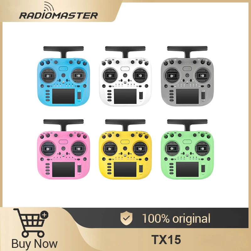 Radiomaster TX15 Радиоконтроллер 16-канальный 3,5-дюймовый сенсорный экран IPS V5.0 Подвесы для зала Радиоконтроллер ExpressLRS НОВОЕ ПРИБЫТИЕ