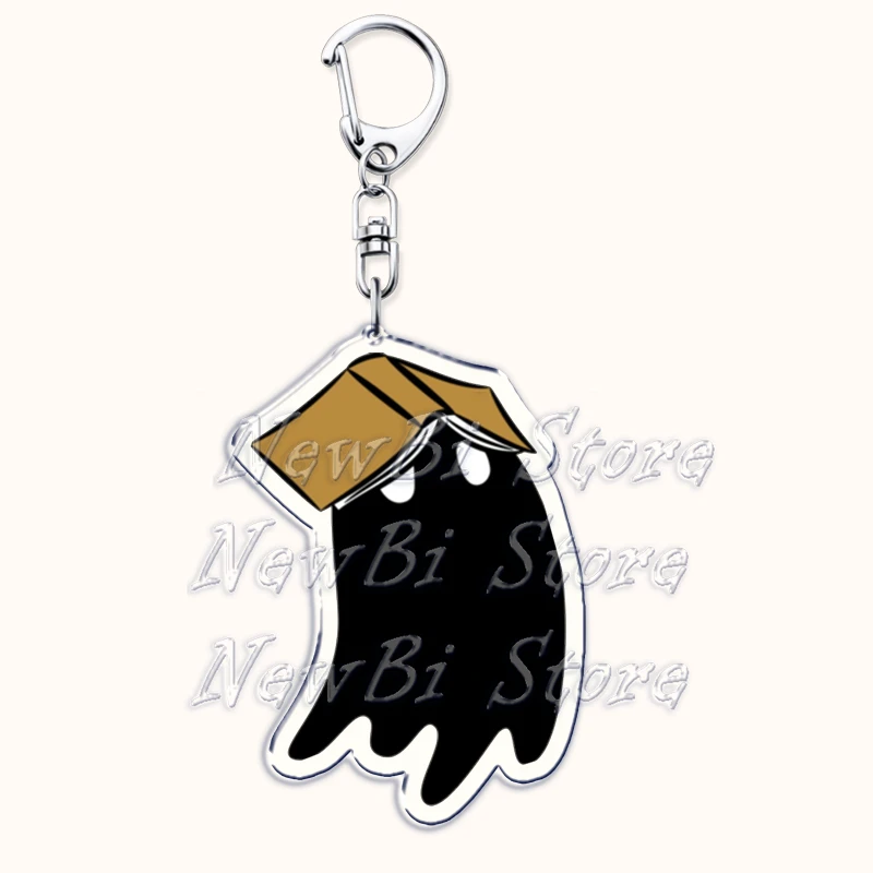 Niedliche Halloween gruselige Geist Schlüssel anhänger für Zubehör Tasche lustige Herbst Schädel Buch Schlüssel ringe Schmuck Fans Freunde Leser Geschenke – Detail 22