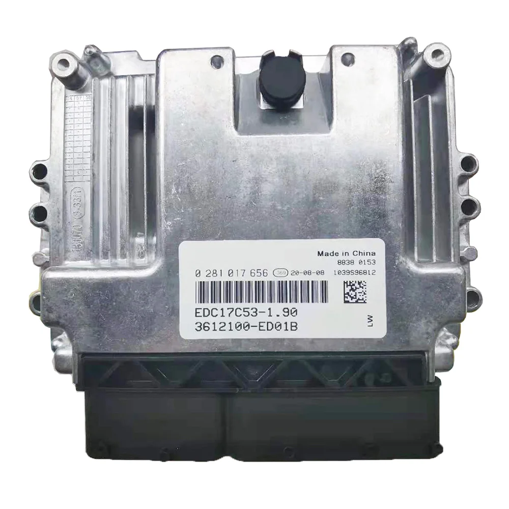 Original New Engine Computer Board ECU 0281017656 EDC17C53 For Great ...
