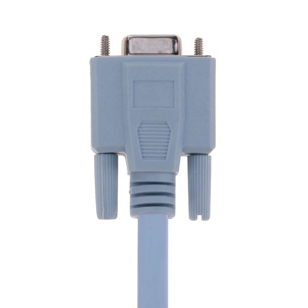 RJ45 to DB9 Network Console Cable for Router Adapter