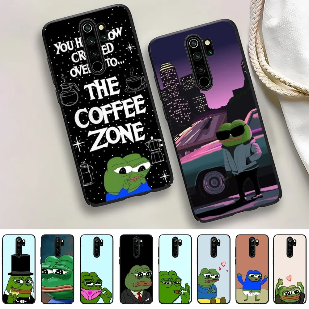 

Sad Frog Pepe Phone Case For Redmi Note 4 X 5 A 6 7 8 T 9 9S 10 11 11S 11Epro Poco M3 pro