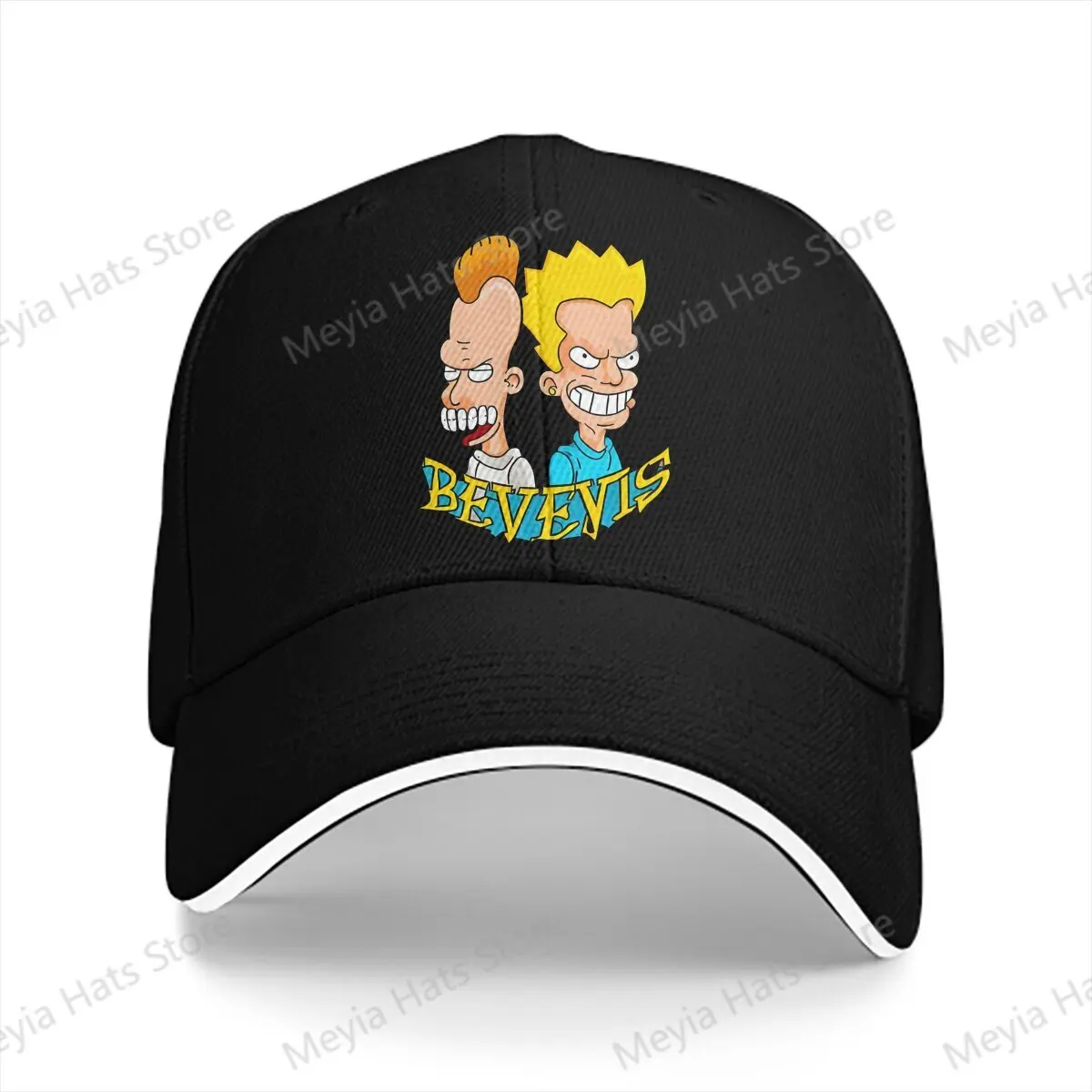 

Classic Beavis And Butthead Anime Baseball Cap Men Hats Women Visor Cycling Snapback Caps