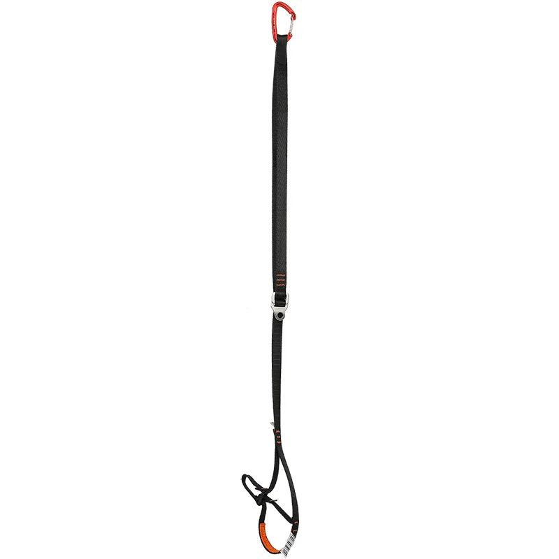 Rock Climbing Adjustable Webbing Foot Loop Polyester Sling Ascender Belt Device Band Rock Climbing Equipment