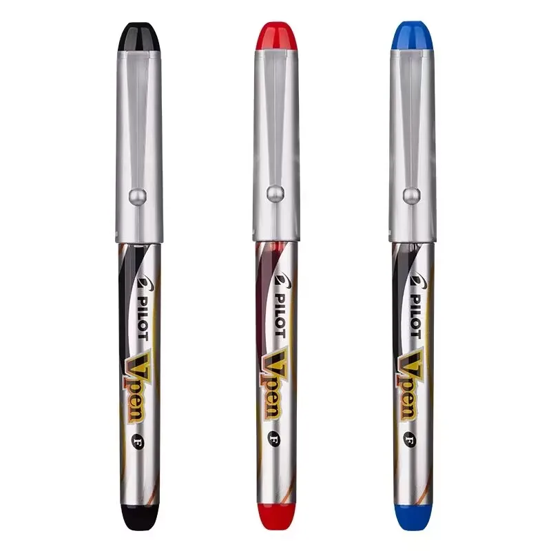 Pilot Disposable Straight Liquid Vpen Pen F Fine Nib School Supplies Japanese Stationery