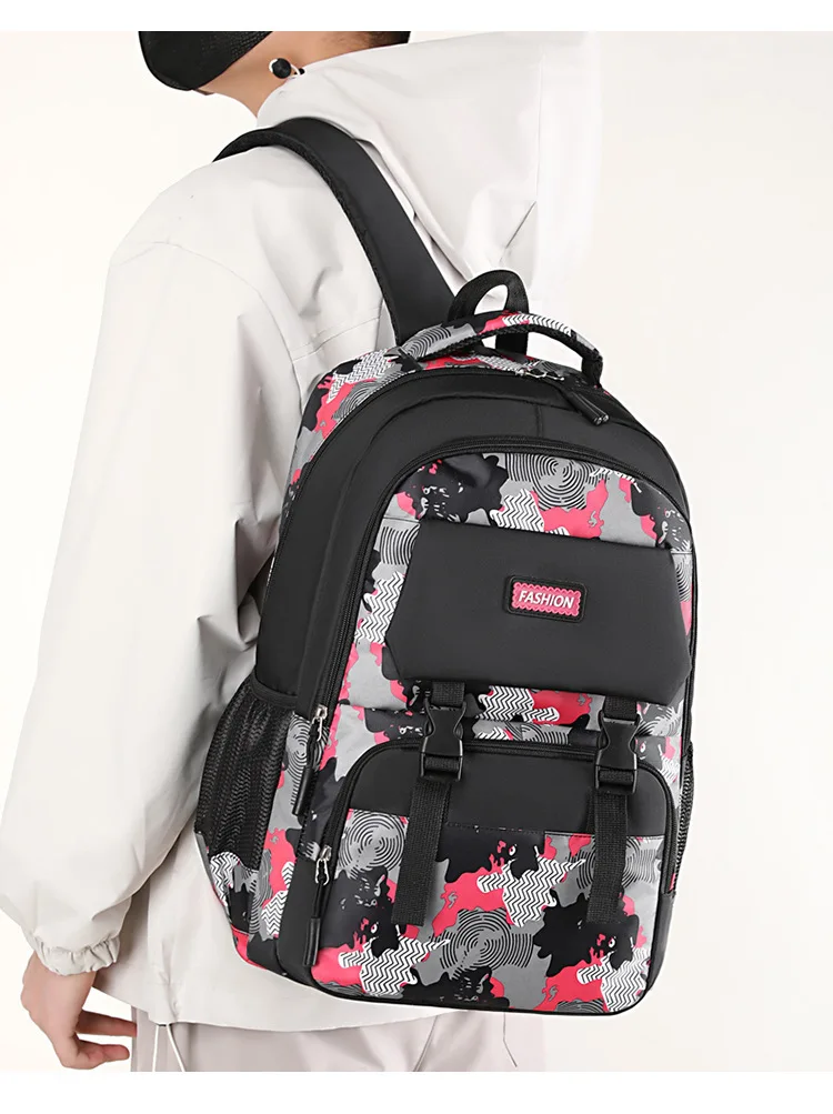 2026 Gute Qualität Student Jungen Und Mädchen Rucksack Grundschule Mittelschule High School Doppel Schulter Rucksack Im Angebot – Detail 25
