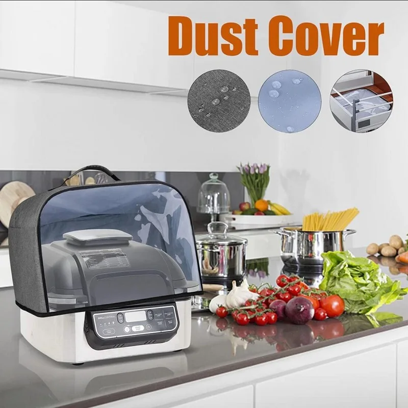 Microwave Oven Dust Cover Compatible with Ninja Foodi Grill Ag301 Ag302 Air  Fryer Cover Kitchen Accessories Barbecue Cover - AliExpress