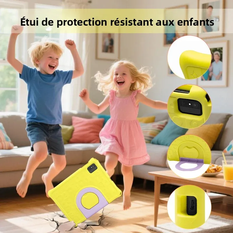 Paianry 10.1 Inch Kids Android 15 8GB (4+4GB) RAM 64GB ROM 5000mAh Oca-core Wifi Kinderspeelgoed Educatief_voghion.com