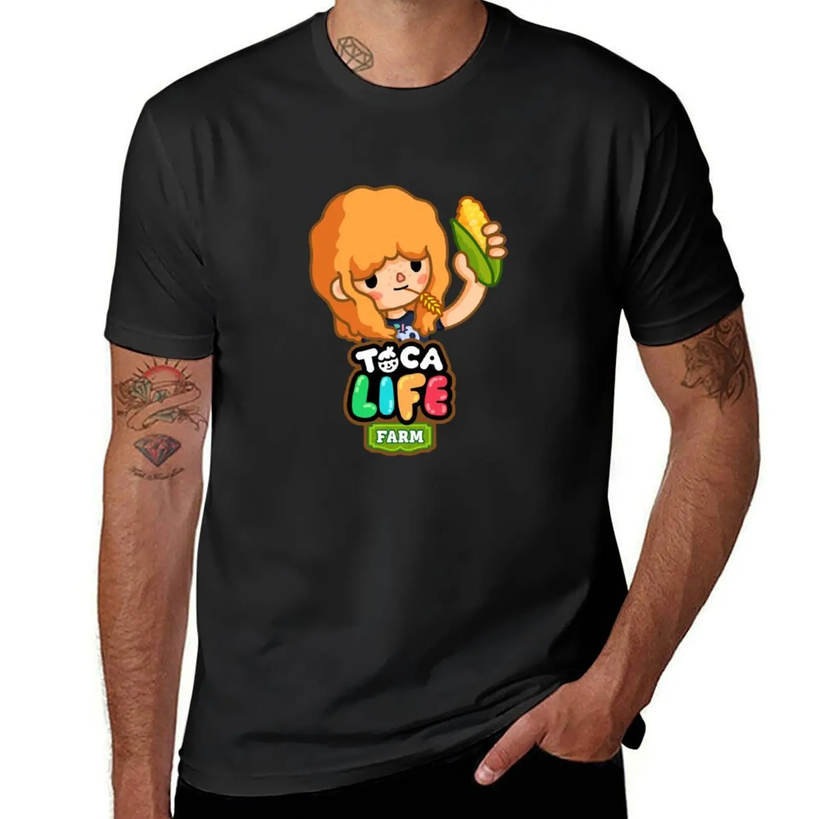 Toca Boca: The Ultimate Guide T-Shirt oversized blanks for a boy graphics mens t shirt
