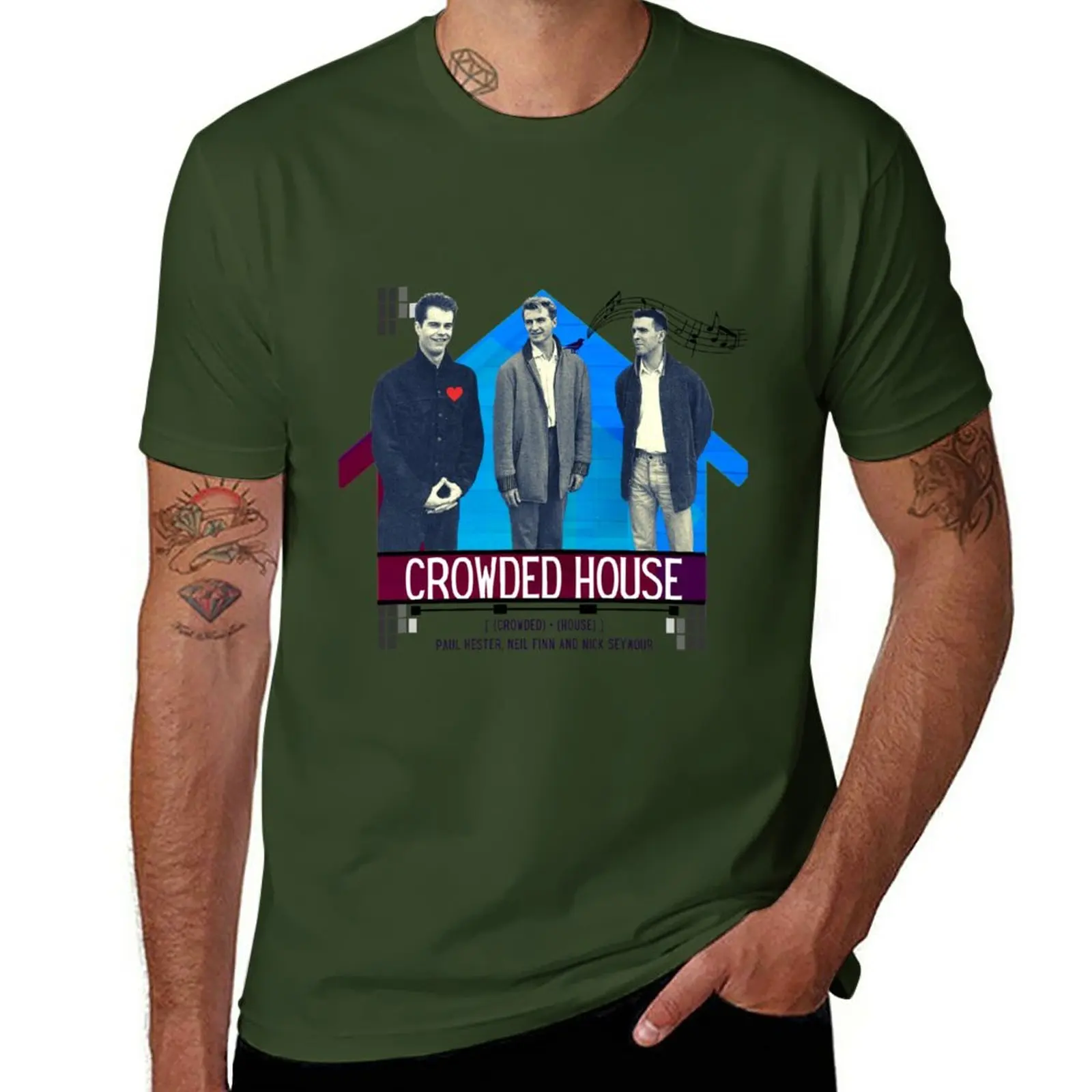 

Crowded House T-Shirt shirts graphic tees oversized t shirts for men graphic