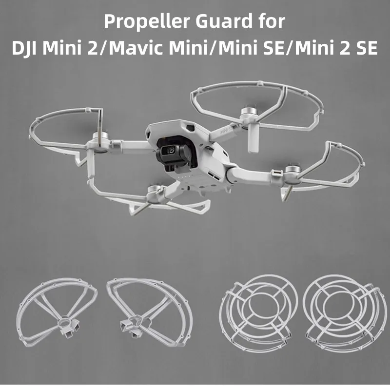 

Fully Enclosed Propeller Guard for DJI Mini 2/Mavic Mini/Mini SE/2 SE Protector Quick Release Wing Fan Protective Cover Accessry