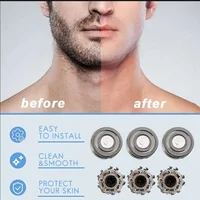 3PCS for Xiaomi Mijia S500C S500 S300 Electric Shaver Head Replace Shaver Net MJTXD01SKS Cutter Head Accessories 2