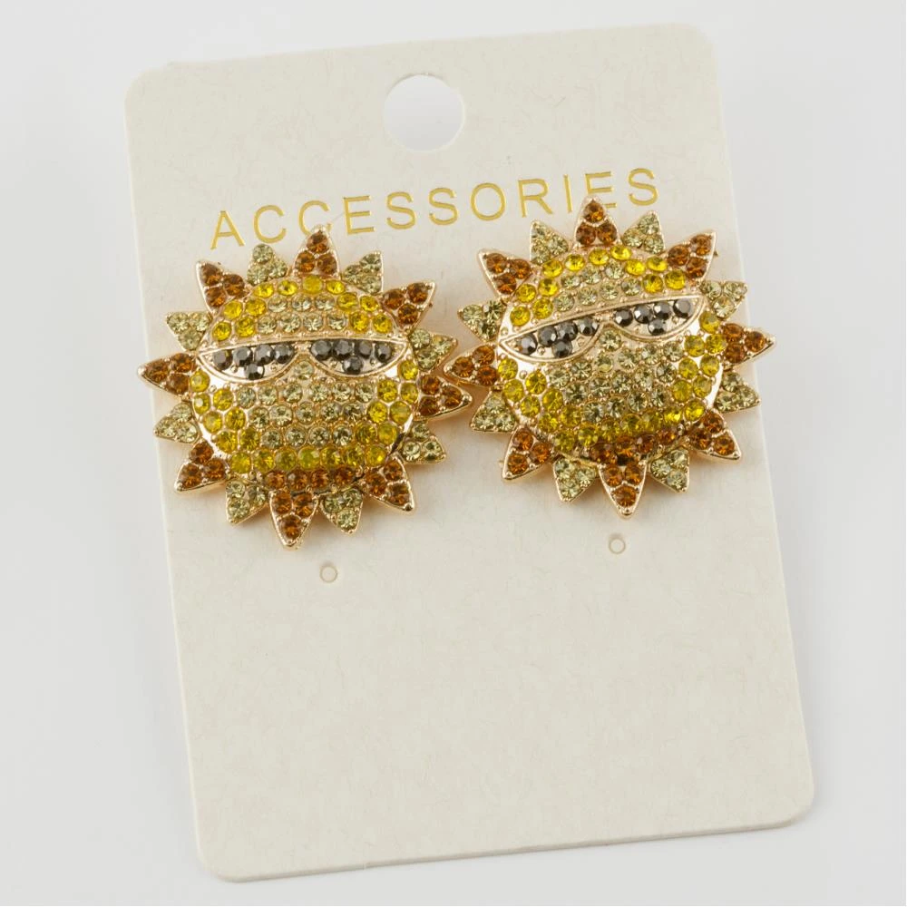 Pendientes con figura Solar de Zara|Pendientes| -