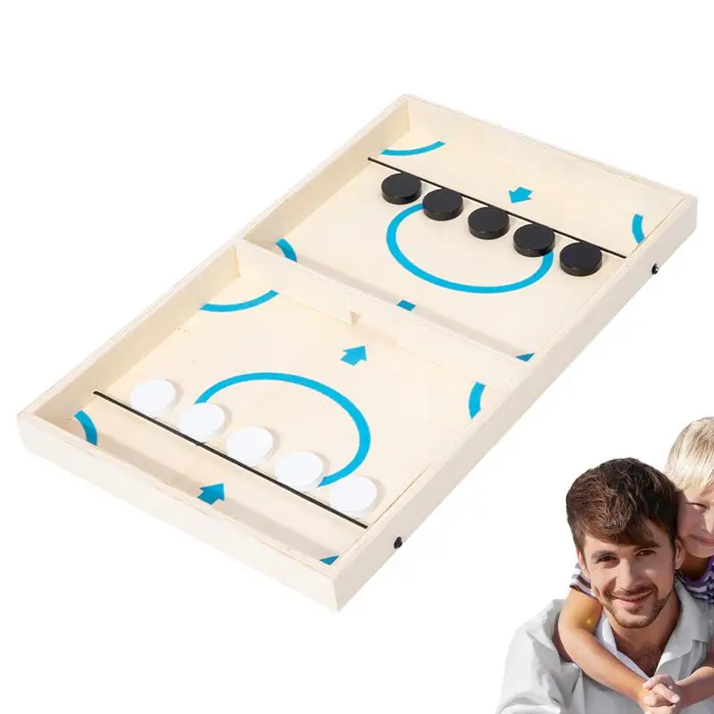 

Hockey Board Game Winner Sling Hockey Football Toy Board Game Fast-Paced Fun Game Funny Sling Puck Winner Board Table Game For