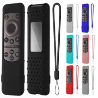 2024 Silicone Remote Control Cover Shockproof Soft Protective Case Household 8K Neo QLED for Samsung BN59-01432 1436 TM2360 1