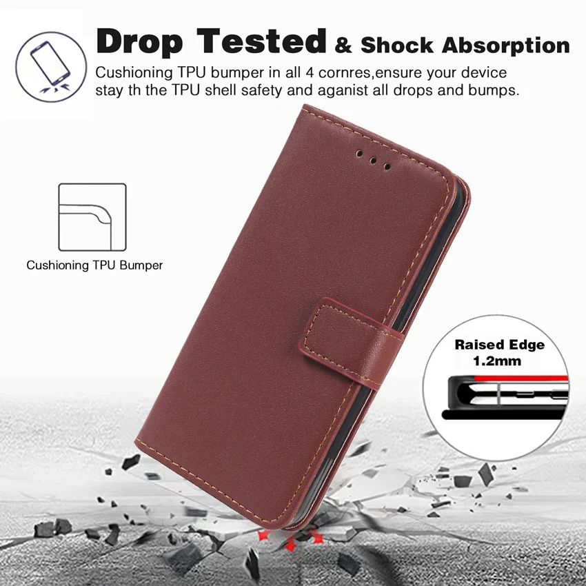 Wallet Flip Leather Case For iPhone 13 12 11 Pro Max X XS XR MAX SE 2020 3 6 6S 7 8 Plus 5 5S 4 4S Book Card Phone Back Cover