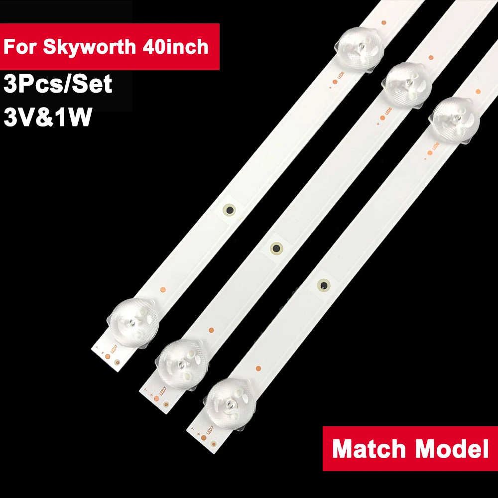 3pcs-LED-backlight-strip-For-Skyworth-40-TV-H-LED40F456BS2-40X6-40E2A ...