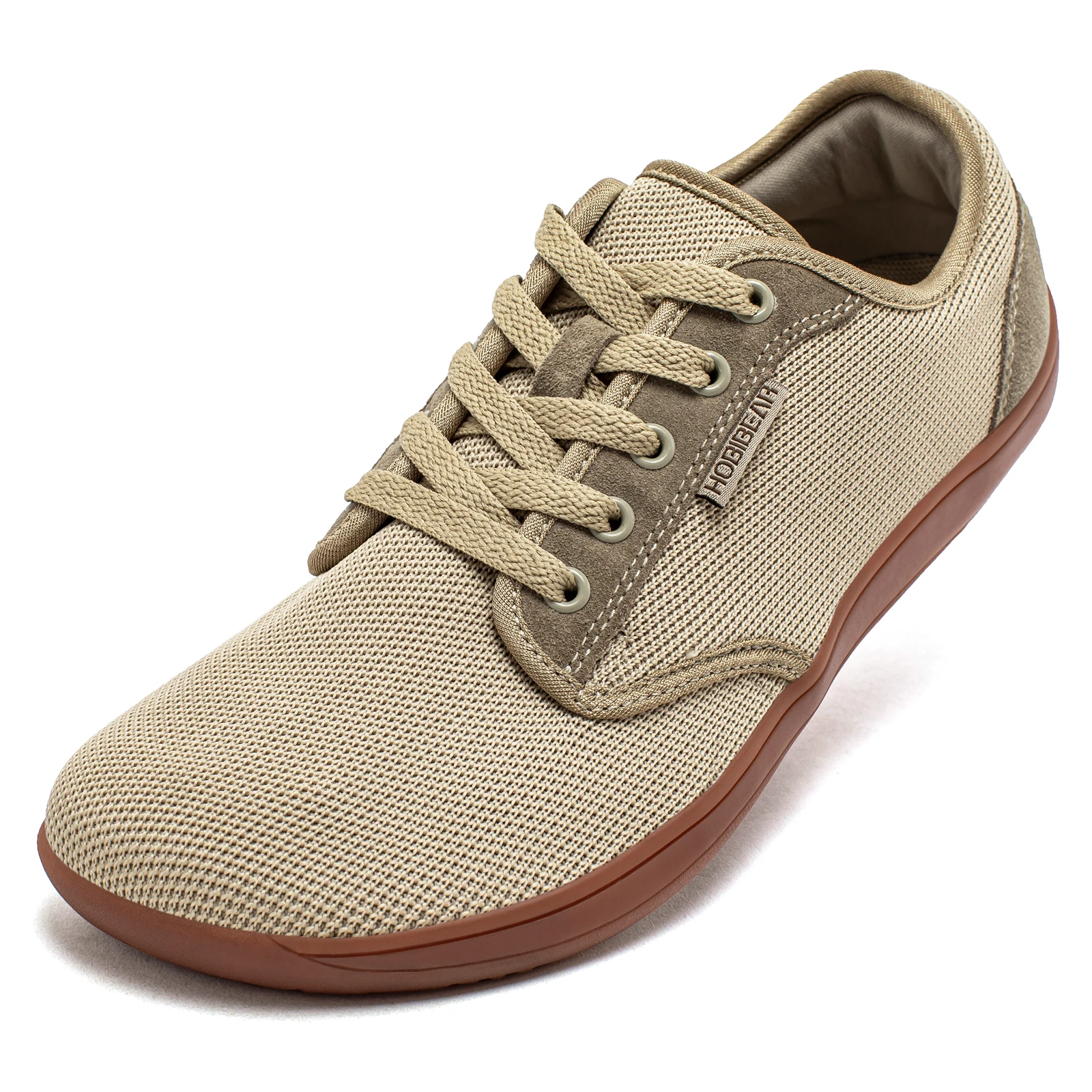HOBIBEAR Wide Barefoot Artificial Leather Sneakers Unisex Minimalist Zero Drop Shoes With Non Slip Sole From Ddmymarket, $37.05