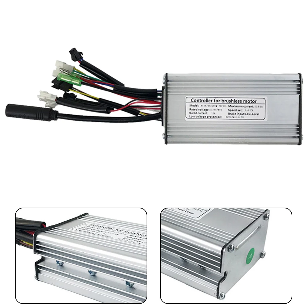 

Aluminum and Plastic 36/48V KT22A Ebike Sine wave Controller for 500W Brushless Motor with Sine Wave Technology