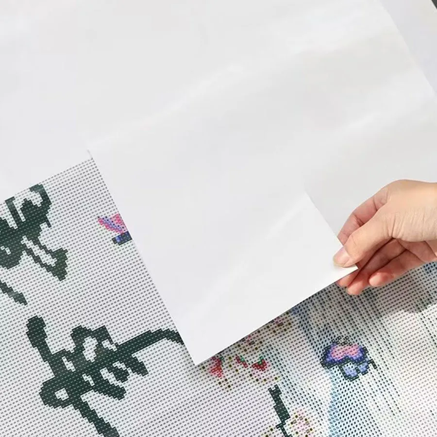 Double-sided 5D diamond painting cover dustproof release paper non-stick anti-dirty cover DIY diamond embroidery tools accessory