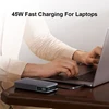 CUKTECH Built In Cable Power Bank 20000mAh 55W Max USB C 2-Way Fast Charging For Macbook Pro iPhone 15 Xiaomi 4