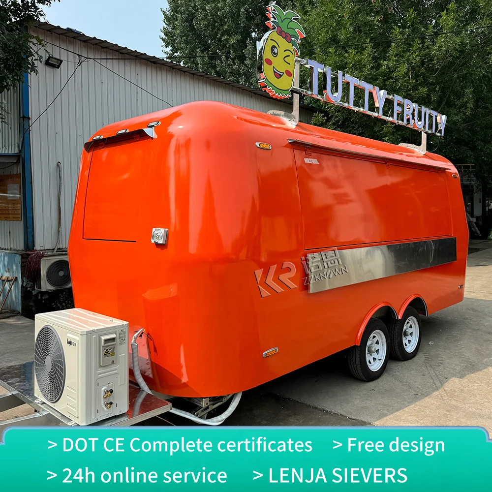 Custom Snack Pizza Catering Trailer Concession Food Trailer Mobile Bar ...