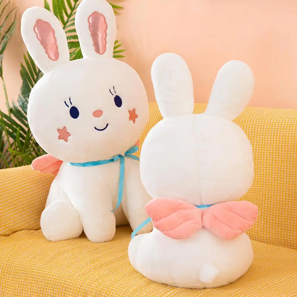 

Exquisite Elastic Fully Filled Rabbit Doll Stuffed Animal Plush Toys Home Decoration Plush Animal Doll Rabbit Pillow
