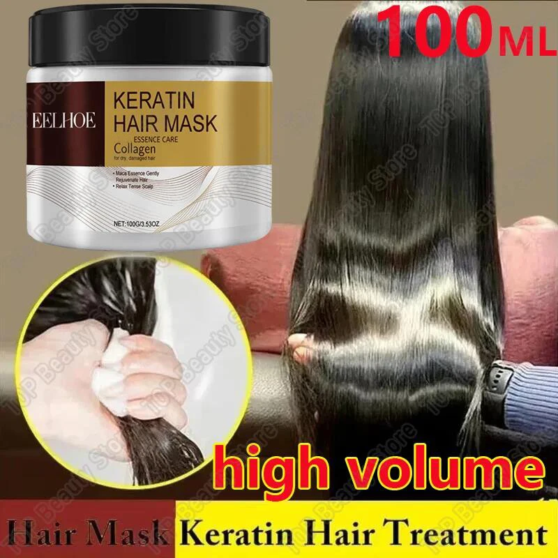 Magical Hair Mask 5 Seconds Repair Cream Frizzy Damaged Hair Care Smooth Keratin Treatment Deep Moisturize Nourishing Scalp Care