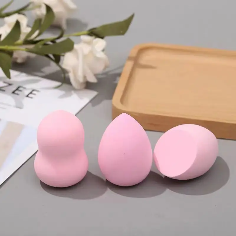 

KOSMETYKI 3/4pcs Makeup Sponge Powder Puffs Dry and Wet Beauty Cosmetic Eggs Foundation Powder Bevel Cut Make Up Sponge Tool