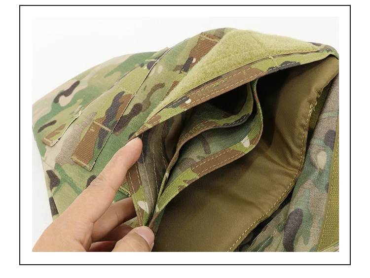 Taktische Weste Schritt Schützen Schallwand Tasche LAP Panel Unteren Bauch Molle Schutz Plattform Beutel PE Einsatz Platte 500D – Detail 2