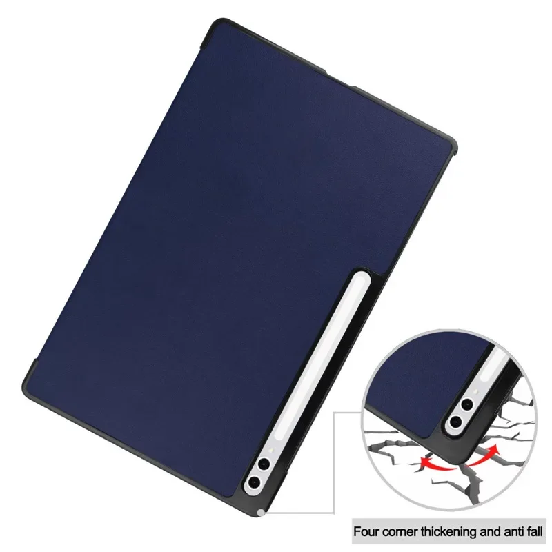 Premium Flip Case with Tri-Folding Stand and Magnetic Smart Cover