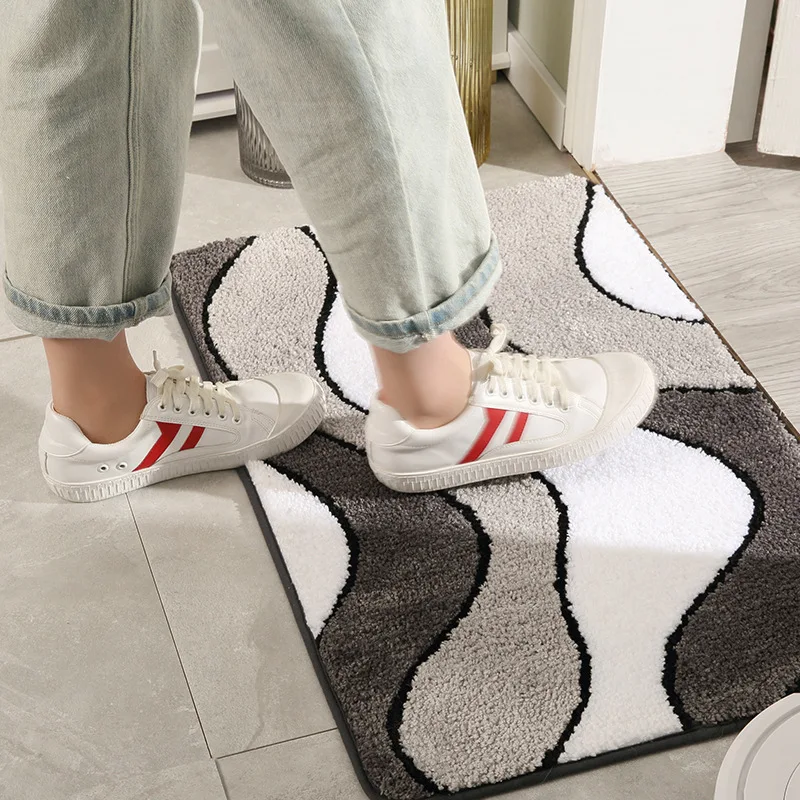 Inyahome Boho Bathroom Rugs Cute Shower Rug Sunrise Bath Rugs Machine  Washable Floor Carpet Mats for Bathroom Shower and Bathtub - AliExpress