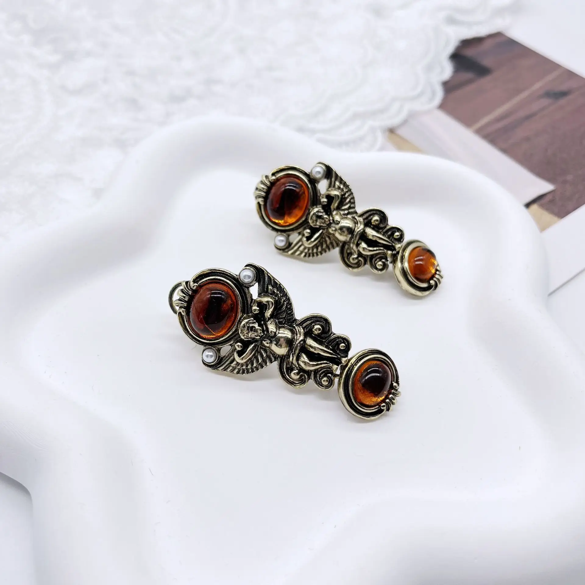 

New Trend Angel Wings Dream Light Luxury 3D Earrings