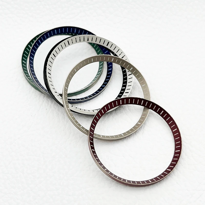 31.4*28Mm Seiko Mod Copper Watch Capitolo Ring Per Skx6105 6309 Skx007 Srpd53 Nh35 Nh36 Movimento Cassa Dell'Orologio Parti Dello Strumento Di Riparaz