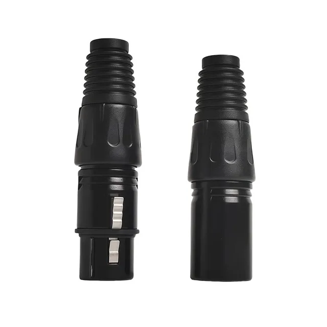 4/10/20pcs 3-Pin XLR Male to Female Adapter - Balanced Audio Plug for Microphone Mixer Speaker 2