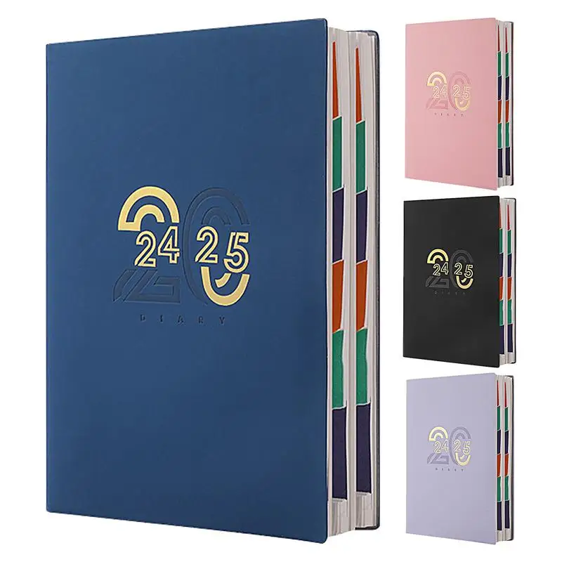 

Hand Account Book Daily Planner Schedule Notepad OfficeAgenda Notepad Multi-function Wear-resistant Academic Portable Books