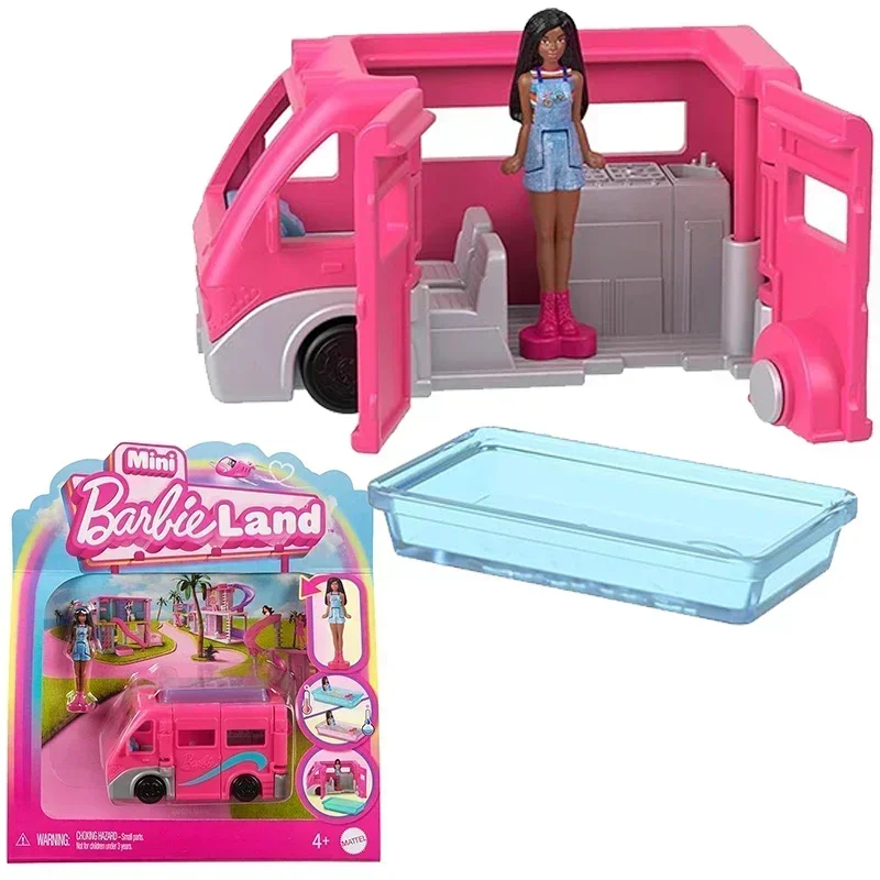 Barbie Color Change Dream Adventure Set with Camper, Plane, and Boat Accessories