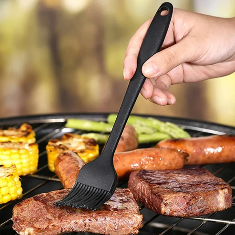 Silicone Oil Brush Kitchen Pastry Brush Heat Resistant BBQ Grill Basting for Barbecue Cooking Utensils Kitchen Accessories