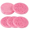 Compressed Facial Sponges, Estheticians Round Cellulose Facial Sponges,Natural Cosmetic Spa Sponges For Face Cleansing,Massage 1