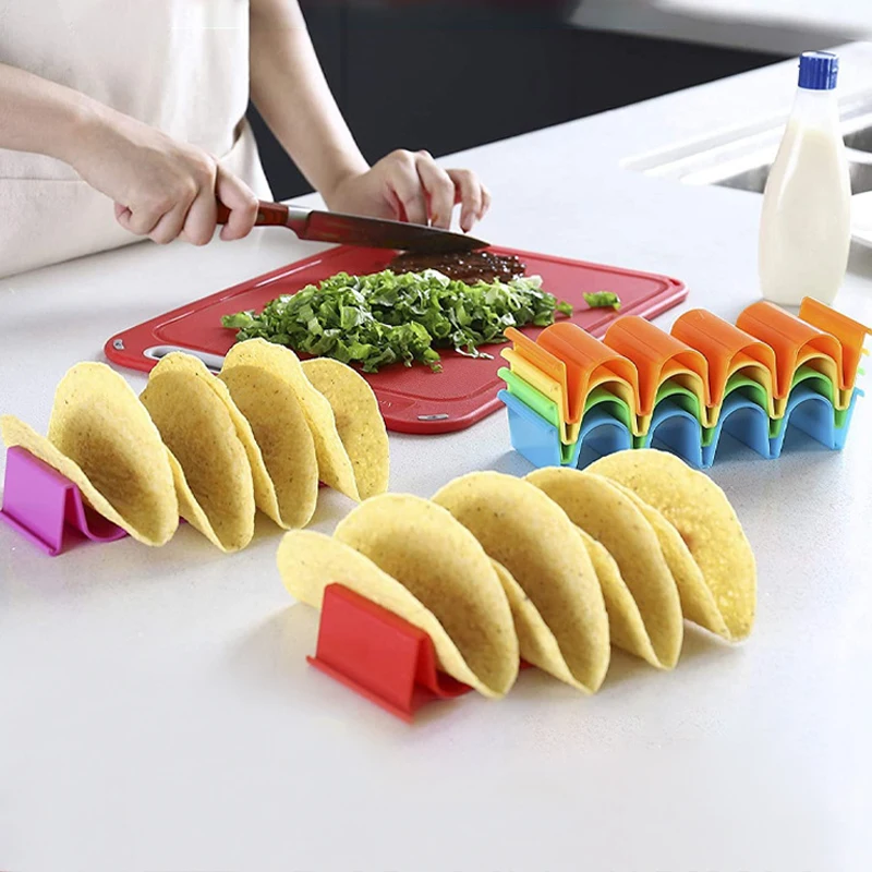 Creative-Mexican-Pancake-Roll-Display-Rack-Wave-Shape-Tortilla-Taco ...